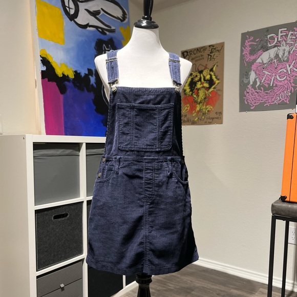 American Apparel Corduroy Overall Dress - Picture 6 of 7